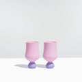 Bubble Goblet Set 2 "3 colourways"