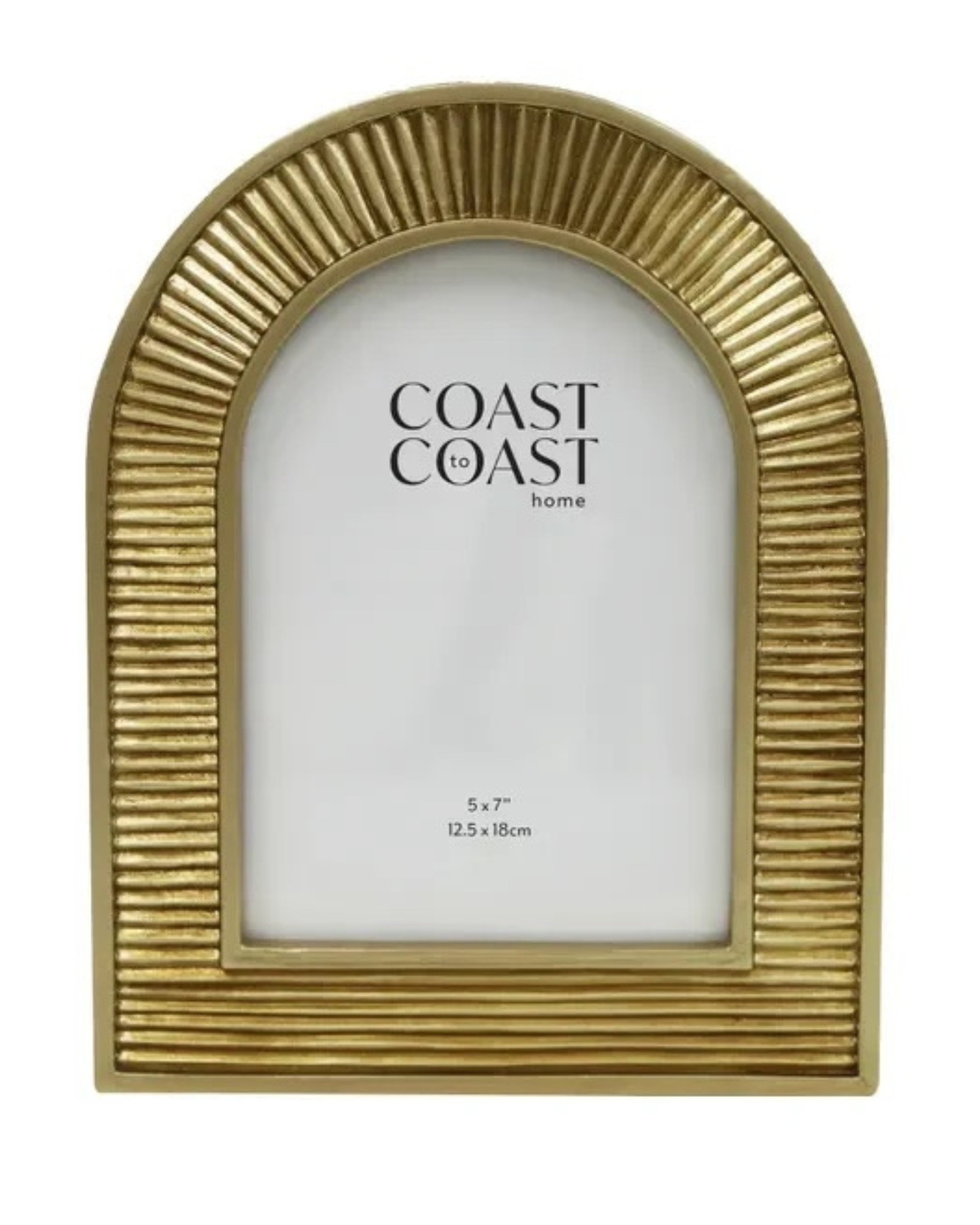 Rambla Resin 5x7" Frame 18.5×23.5cm Gold