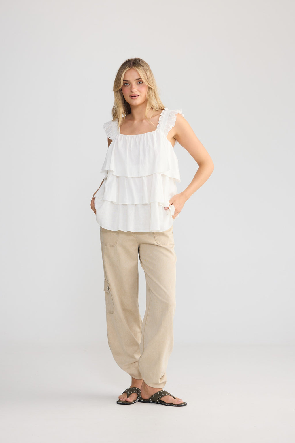Paloma Top- Off White