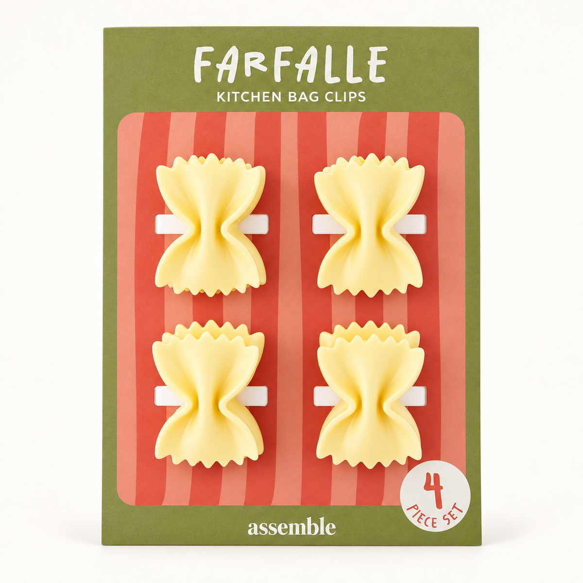 Pasta Bag Clips set 4