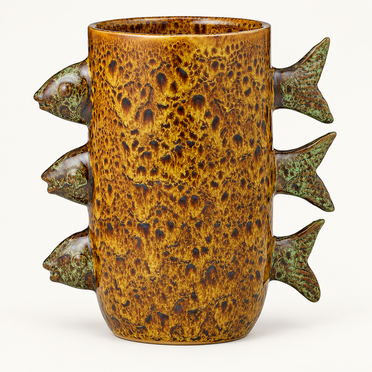 Pescado Ceramic Vase