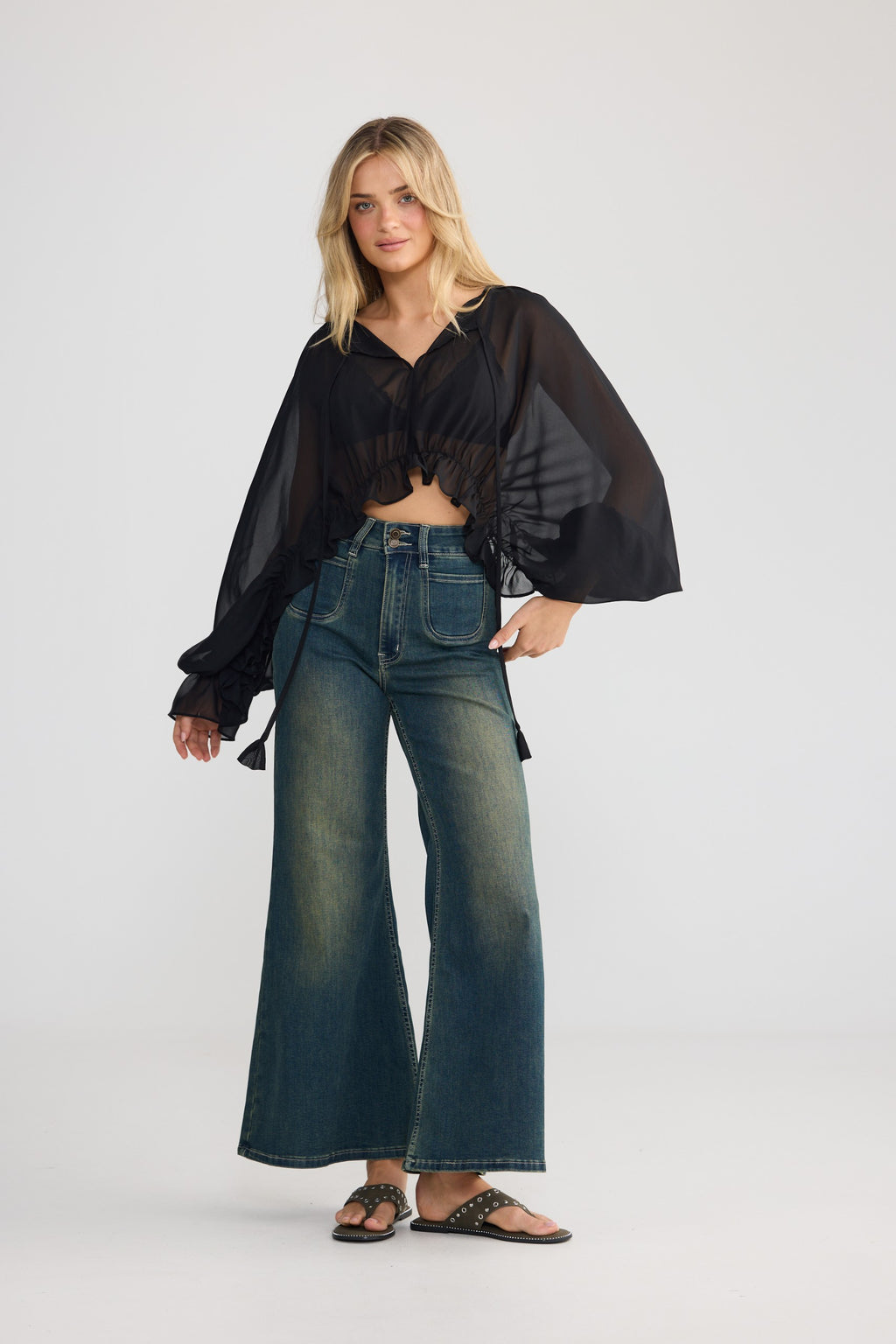 Renesmee Top - Black – view 4