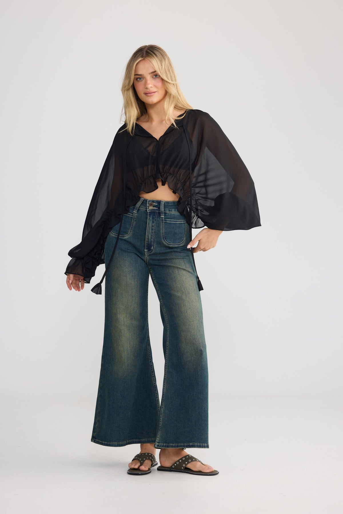 Renesmee Top - Black – view 4