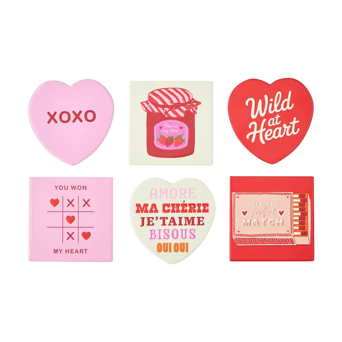Romance Ceramic Coasters