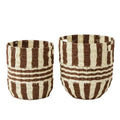 Solana Stripe Basket Choc