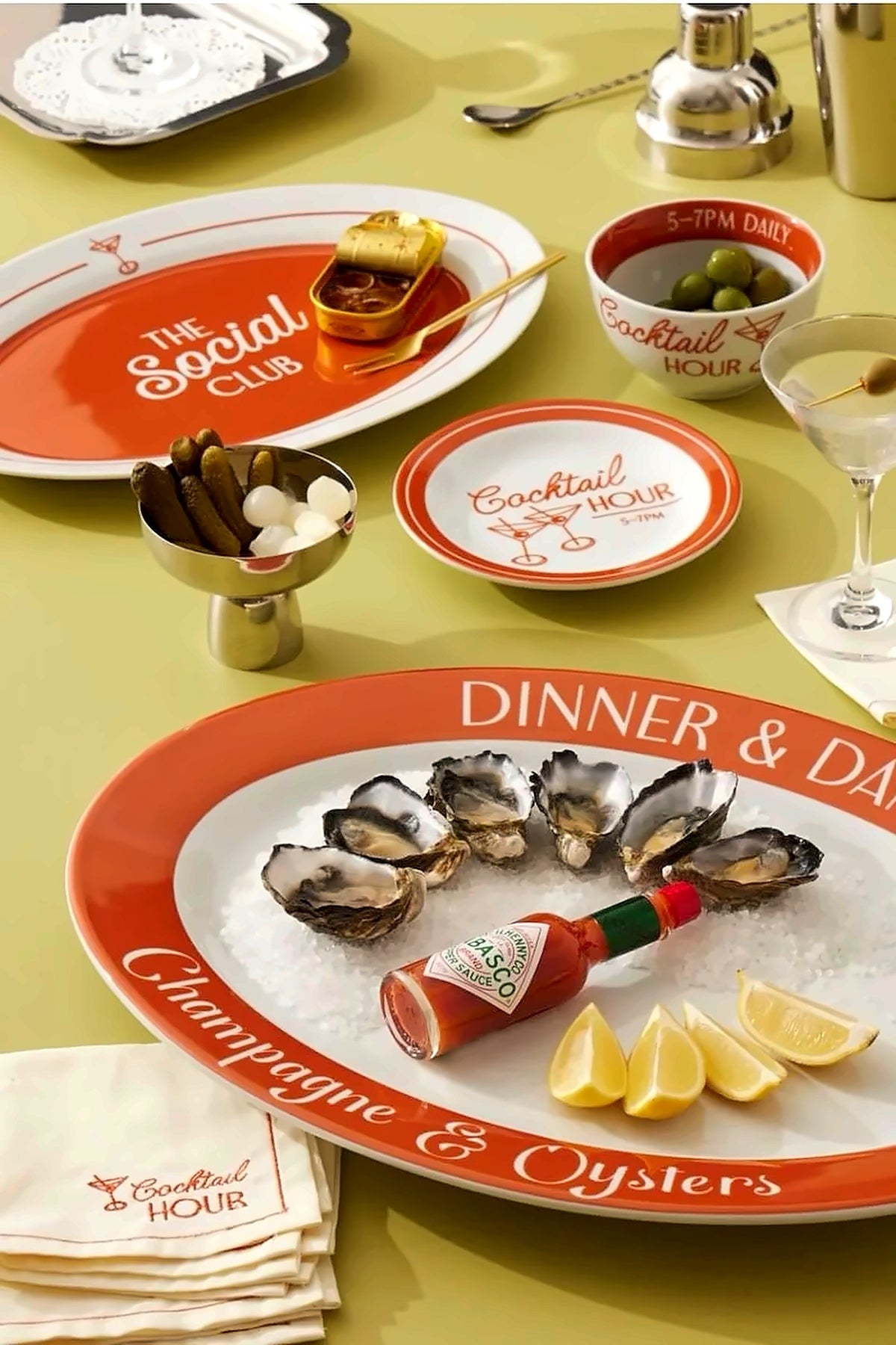 Social Oval Platter 36x24cm Cherry – view 2