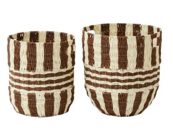 Solana Stripe Basket Choc
