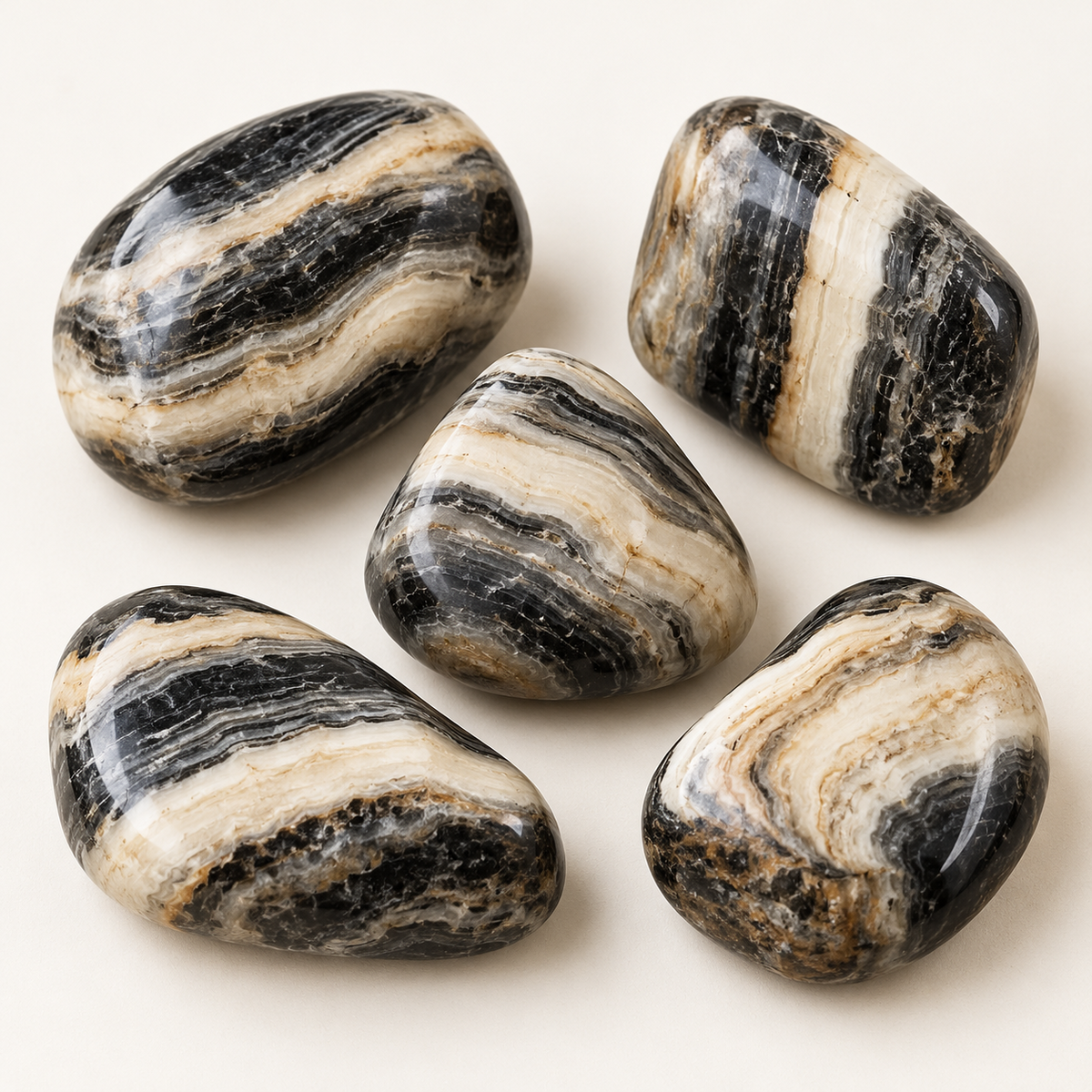 Tiger Calcite Tumble
