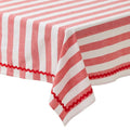 Wide Red/White Stripe T/Cloth
