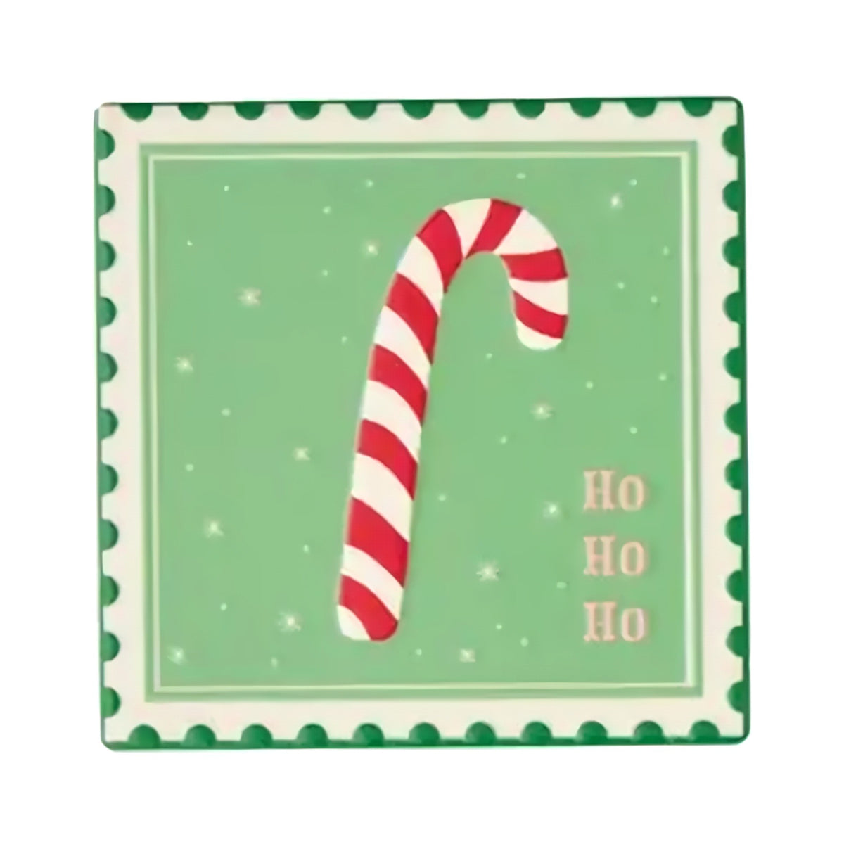Xmas Stamp Coaster – view 2
