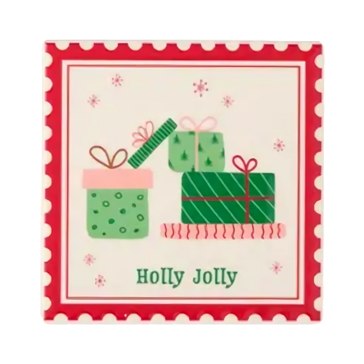 Xmas Stamp Coaster – view 7